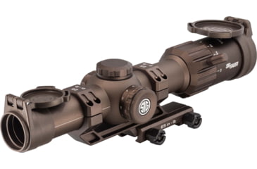Image of SIG SAUER Tango MSR LPVO Rifle Scope w/1.535 Mount, 1-6x24mm, 30mm Tube, Second Focal Plane, Illuminated BDC 6 Reticle, Coyote Brown, SOTM61200