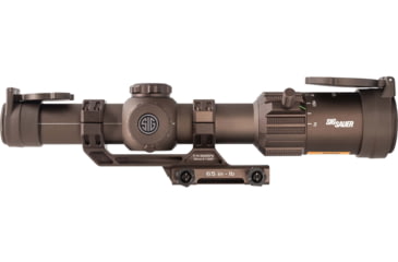 Image of SIG SAUER Tango MSR LPVO Rifle Scope w/1.535 Mount, 1-6x24mm, 30mm Tube, Second Focal Plane, Illuminated BDC 6 Reticle, Coyote Brown, SOTM61200