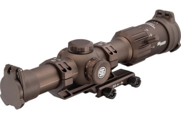 Image of SIG SAUER Tango MSR LPVO Rifle Scope w/1.535 Mount, 1-6x24mm, 30mm Tube, Second Focal Plane, Illuminated BDC 6 Reticle, Coyote Brown, SOTM61200