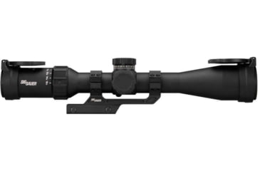 Image of Sig Sauer TANGO SPR, Rifle Scope, 4-16X Magnification, Second Focal Plane, MOA Non-Illuminated Reticle, 44mm Objective, 30mm Tube, Black, w/ ALPHA MSR 1.535&quot; Mount, SOTS44000
