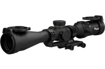 Image of Sig Sauer TANGO SPR, Rifle Scope, 4-16X Magnification, Second Focal Plane, MOA Non-Illuminated Reticle, 44mm Objective, 30mm Tube, Black, w/ ALPHA MSR 1.535&quot; Mount, SOTS44000
