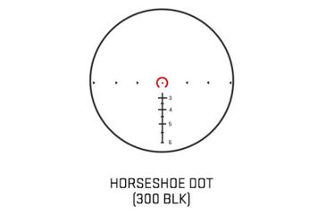 Image of SIG SAUER Tango4 3-12x42 30mm Tube Tactical Rifle Scope w/Illuminated Horseshoe Dot Glass Reticle, 0.2 MRAD Adjustments, Graphite SOT43002