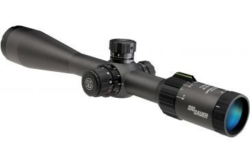 Image of SIG SAUER Tango4 6-24x50 30mm Tube Tactical Rifle Scope w/Illuminated Glass Reticle, 0.25 MOA Adjustments, Graphite SOT46001