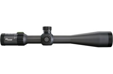 Image of SIG SAUER Tango4 6-24x50 30mm Tube Tactical Rifle Scope w/Illuminated Glass Reticle, 0.25 MOA Adjustments, Graphite SOT46001