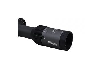 Image of SIG SAUER Tango4 Rifle Scope, 6-24X50mm, 30mm, Ffp, Dev-L Moa Illum Reticle, Side Focus, Graphite, SOT46003
