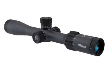 Image of SIG SAUER Tango6 30mm Tube Tactical 2-12x40mm Rifle Scope w/MOA Milling Illuminated Glass Reticle, 0.25 MOA Adjustments, Graphite SOT62001
