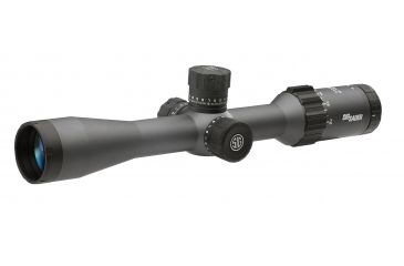 Image of SIG SAUER Tango6 30mm Tube Tactical 2-12x40mm Rifle Scope w/MOA Milling Illuminated Glass Reticle, 0.25 MOA Adjustments, Graphite SOT62001