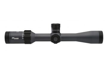 Image of SIG SAUER Tango6 30mm Tube Tactical 2-12x40mm Rifle Scope w/MOA Milling Illuminated Glass Reticle, 0.25 MOA Adjustments, Graphite SOT62001