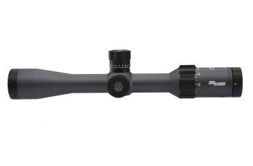 Image of SIG SAUER Tango6 30mm Tube Tactical 2-12x40mm Rifle Scope w/MOA Milling Illuminated Glass Reticle, 0.25 MOA Adjustments, Graphite SOT62001