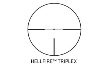 Image of SIG SAUER Tango6 34mm Tube 3-18x44mm Tactical Rifle Scope w/Triplex Illuminated Fiber Dot Reticle, Graphite SOT63003