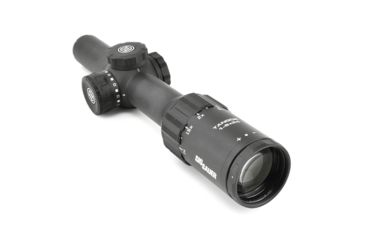 Image of SIG SAUER Tango6 Rifle Scope, 1-6X24mm, 30mm, FFP, 300 Blackout Horseshoe Dot Illuminated Reticle, Black, SOT61112
