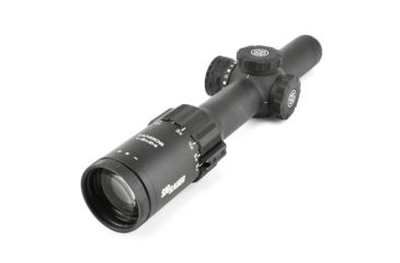 Image of SIG SAUER Tango6 Rifle Scope, 1-6X24mm, 30mm, FFP, 300 Blackout Horseshoe Dot Illuminated Reticle, Black, SOT61112