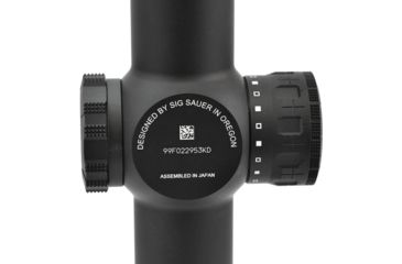 Image of SIG SAUER Tango6 Rifle Scope, 1-6X24mm, 30mm, FFP, 5.56/7.62 Horseshoe Dot Illuminatedinated Reticle, Black, SOT61111