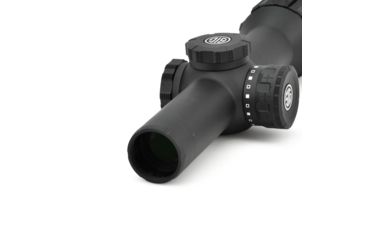 Image of SIG SAUER Tango6 Rifle Scope, 1-6X24mm, 30mm, FFP, 5.56/7.62 Horseshoe Dot Illuminatedinated Reticle, Black, SOT61111