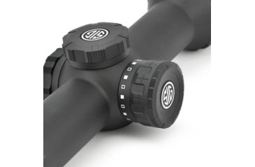 Image of SIG SAUER Tango6 Rifle Scope, 1-6X24mm, 30mm, FFP, 5.56/7.62 Horseshoe Dot Illuminatedinated Reticle, Black, SOT61111