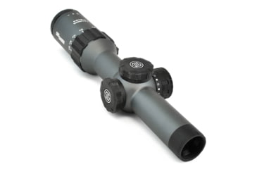 Image of SIG SAUER Tango6 Rifle Scope, 1-6X24mm, 30mm, SFP, HellFire TriPlex Illuminated Reticle, Graphite, SOT61015