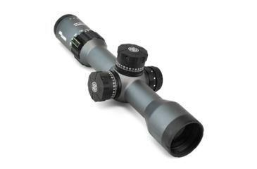 Image of SIG SAUER Tango6 Rifle Scope, 3-18X44mm, 34mm, FFP, DEV-L MOA Illuminated Reticle, Levelplex, Side Focus, Graphite, SOT63013