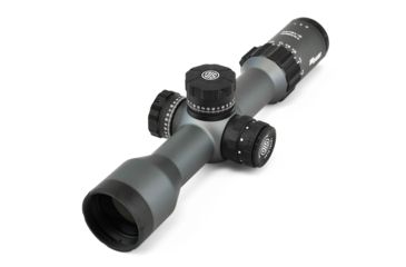 Image of SIG SAUER Tango6 Rifle Scope, 3-18X44mm, 34mm, FFP, DEV-L MOA Illuminated Reticle, Levelplex, Side Focus, Graphite, SOT63013