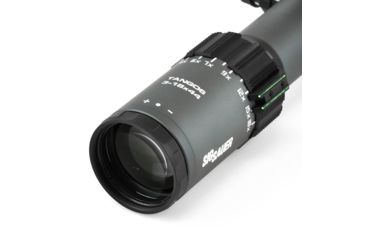 Image of SIG SAUER Tango6 Rifle Scope, 3-18X44mm, 34mm, FFP, DEV-L MOA Illuminated Reticle, Levelplex, Side Focus, Graphite, SOT63013