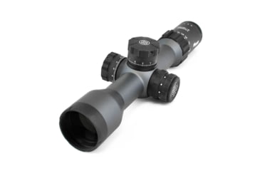Image of SIG SAUER Tango6 Rifle Scope, 3-18X44mm, 34mm, FFP, MRAD Milling Illuminated Reticle, Levelplex, Side Focus, Graphite, SOT63012