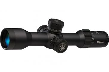 Image of SIG SAUER Tango6 Rifle Scope, 3-18X44mm, 34mm, FFP, MRAD Milling Illuminated Reticle, Levelplex, Side Focus, Black, SOT63112