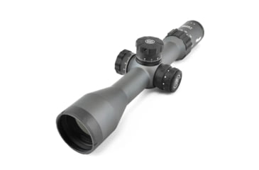 Image of SIG SAUER Tango6 Rifle Scope, 4-24X50mm, 34mm, FFP, DEV-L MRAD Illuminated Reticle, Levelplex, Side Focus, Graphite, SOT64014