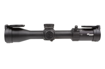 Image of SIG SAUER Whiskey 4 3-12x44mm Rifle Scope, Second Focal Plane, BDC, Black, 3-12x44, SOW43001