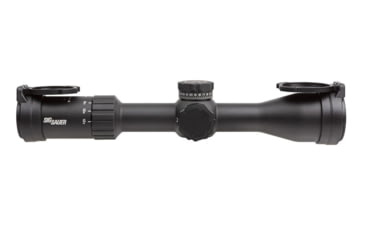 Image of SIG SAUER Whiskey 4 3-12x44mm Rifle Scope, Second Focal Plane, BDC, Black, 3-12x44, SOW43001