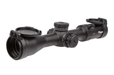 Image of SIG SAUER Whiskey 4 3-12x44mm Rifle Scope, Second Focal Plane, BDC, Black, 3-12x44, SOW43001