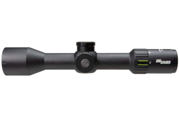 Image of SIG SAUER Whiskey6 Rifle Scope, 3-18x44mm, 30mm Tube, Second Focal Plane, MOA Milling Hunter Reticle, Capped Turret, Black, SOW63111