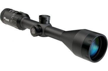 Image of SIG SAUER Whiskey3 4-12x50 1in Tube Hunting Rifle Scope w/Triplex Reticle, Graphite SOW34004