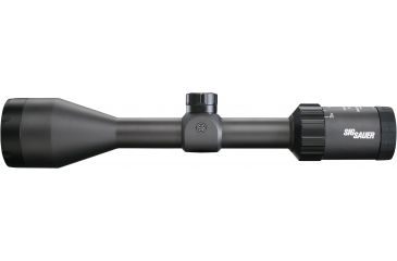 Image of SIG SAUER Whiskey3 4-12x50 1in Tube Hunting Rifle Scope w/Triplex Reticle, Graphite SOW34004