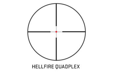 Image of SIG SAUER Whiskey3 Rifle Scope, 2-7X32mm, 1 In, Sfp, Hellfire Quadplex Illum Reticle, Black, SOW32103