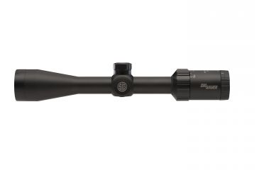 Image of SIG SAUER Whiskey3 Rifle Scope, 3-9X40mm, 1 In, Sfp, Hellfire Quadplex Illum Reticle, Black, SOW33107