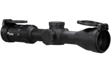 Image of SIG SAUER Whiskey4 2.5-10x42mm Rifle Scope, 30mm Tube, Second Focal Plane, Quadplex Reticle, Black, SOW42003