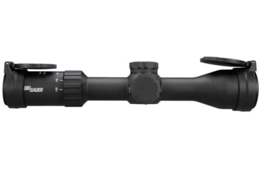Image of SIG SAUER Whiskey4 2.5-10x42mm Rifle Scope, 30mm Tube, Second Focal Plane, Quadplex Reticle, Black, SOW42003