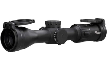 Image of SIG SAUER Whiskey4 2.5-10x42mm Rifle Scope, 30mm Tube, Second Focal Plane, Quadplex Reticle, Black, SOW42003