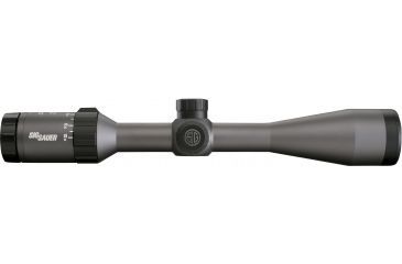 Image of SIG SAUER Whiskey5 2-10x42 1in Tube Hunting Rifle Scope w/Standard Duplex Reticle, Graphite SOW52003