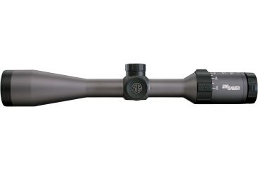 Image of SIG SAUER Whiskey5 2-10x42 1in Tube Hunting Rifle Scope w/Standard Duplex Reticle, Graphite SOW52003