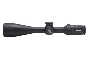 Image of SIG SAUER Whiskey5 2.4-12x56mm Rifle Scope 30mm Tube Second Focal Plane, Black, MRAD MILLING HUNTER Illuminated Reticle, Mil Rad, SOW52018
