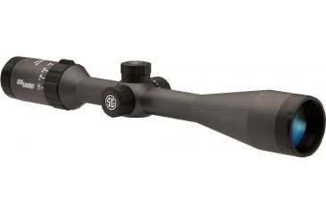 Image of SIG SAUER Whiskey5 3-15x44 1in Tube Hunting Rifle Scope w/Standard Duplex Reticle, Graphite SOW53005