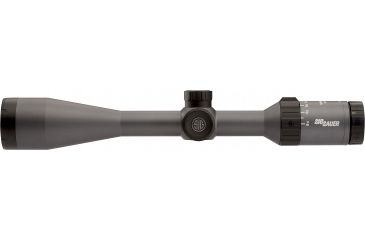 Image of SIG SAUER Whiskey5 3-15x44 1in Tube Hunting Rifle Scope w/Standard Duplex Reticle, Graphite SOW53005
