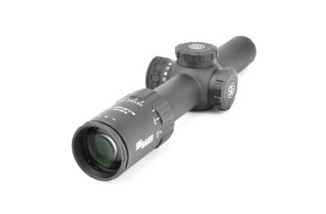 Image of SIG SAUER Whiskey5 Rifle Scope, 1-5X20mm, 30mm, Sfp, Hellfire Circleplex Illum Reticle, Black, SOW51012