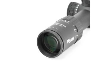 Image of SIG SAUER Whiskey5 Rifle Scope, 1-5X20mm, 30mm, Sfp, Hellfire Circleplex Illum Reticle, Black, SOW51012