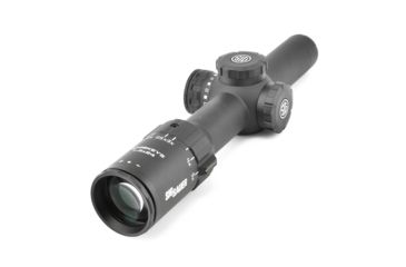 Image of SIG SAUER Whiskey5 Rifle Scope, 1-5X20mm, 30mm, Sfp, Hellfire Quadplex Illum Reticle, Black, SOW51011