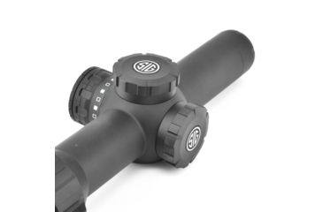 Image of SIG SAUER Whiskey5 Rifle Scope, 1-5X20mm, 30mm, Sfp, Hellfire Quadplex Illum Reticle, Black, SOW51011