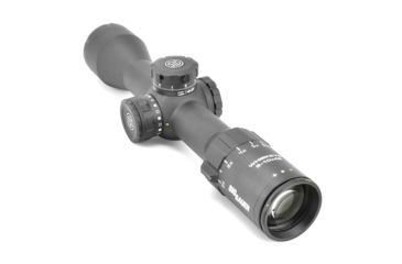 Image of SIG SAUER Whiskey5 Rifle Scope, 2-10X42mm, 30mm, SFP, HellFire TriPlex Illuminated Reticle, Black, SOW52012