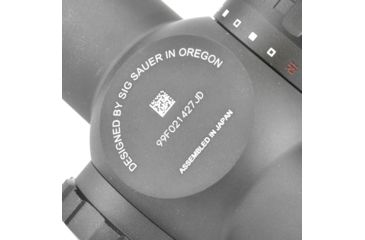 Image of SIG SAUER Whiskey5 Rifle Scope, 2-10X42mm, 30mm, SFP, HellFire TriPlex Illuminated Reticle, Black, SOW52012