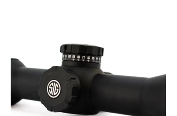 Image of SIG SAUER Whiskey5 2-10x42mm Rifle Scope 30mm Tube, Second Focal Plane, Black, MOA Milling Hunter Illuminated Reticle, MOA, SOW52014