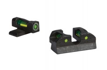 Image of SIG SAUER X-RAY1 Enhanced Day Sight Set, No 8 Green Front, No 8 Green Rear, No 8 Black Rear, Round Notch SOX11013